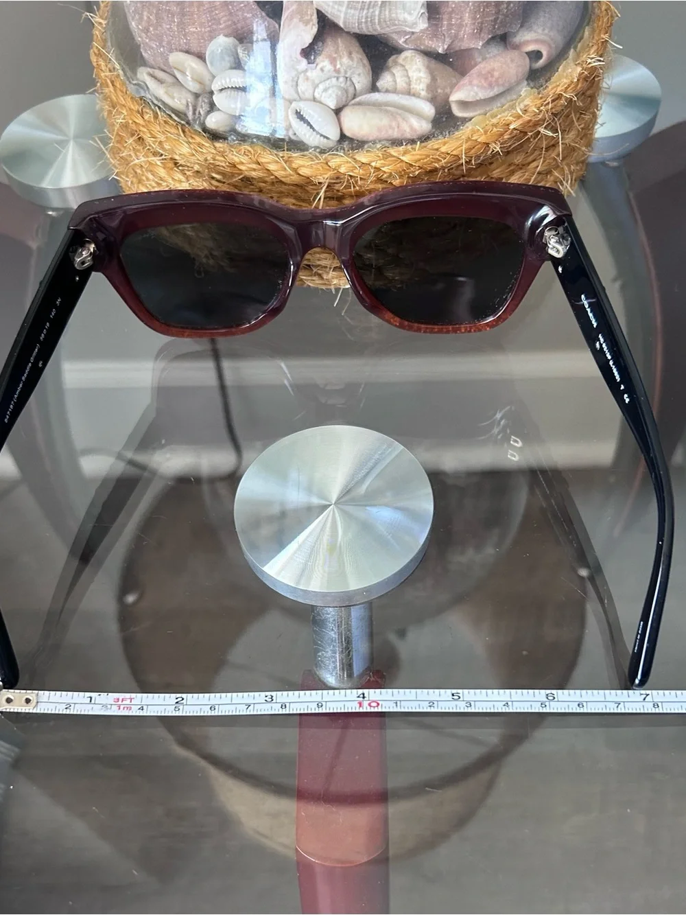Coach Amber Saddle Glitter Sunglasses